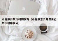 小程序开发代码如何写（小程序怎么开发自己的小程序代码）