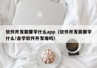 软件开发需要学什么app（软件开发需要学什么!自学软件开发难吗）