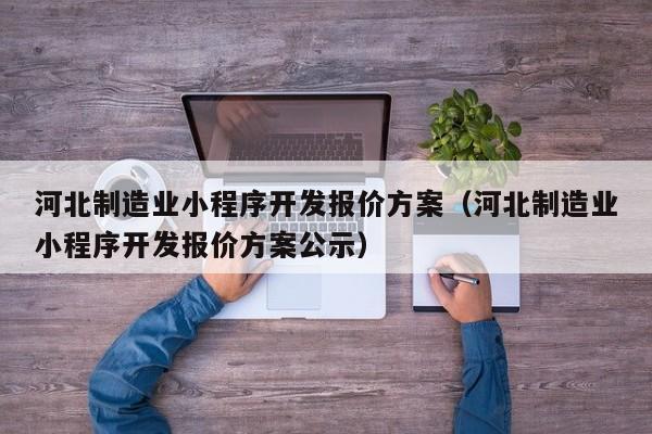河北制造业小程序开发报价方案(河北制造业小程序开发报价方案公示)