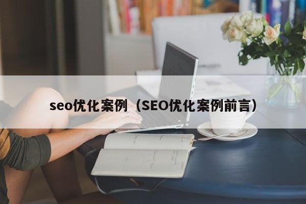 seo优化案例(SEO优化案例前言)