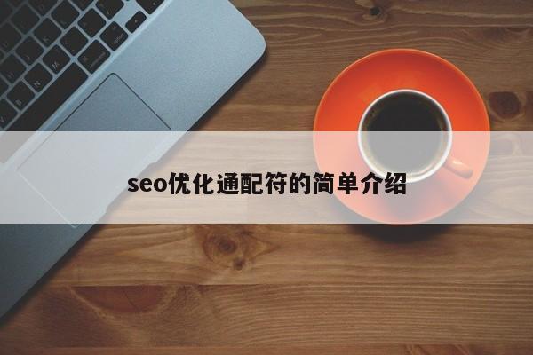 seo优化通配符的简单介绍