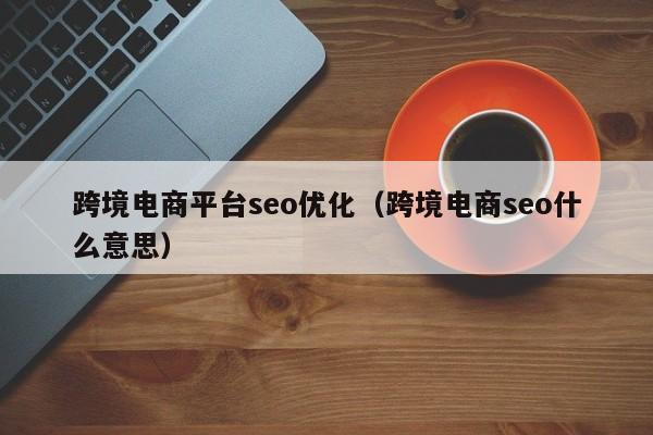 跨境电商平台seo优化(跨境电商seo什么意思)